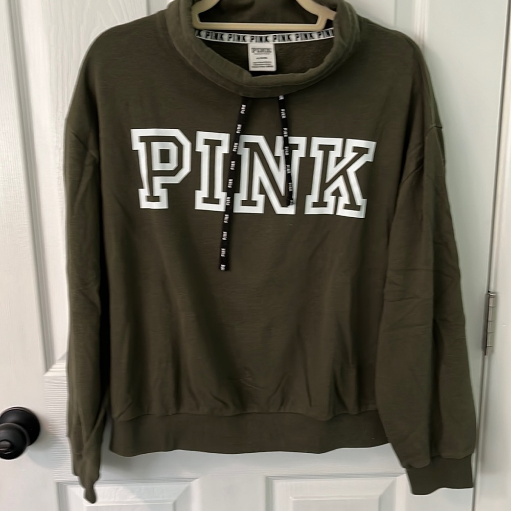 Pink Victoria’s Secret hoodie